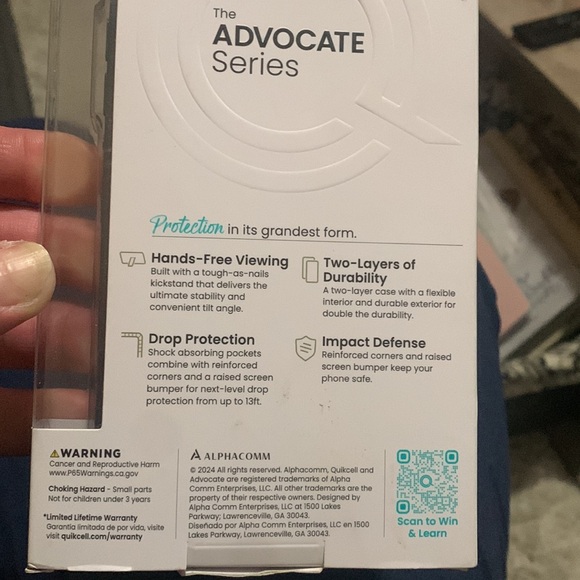 New IPHONE12/12pro Cell Case - Picture 2 of 2